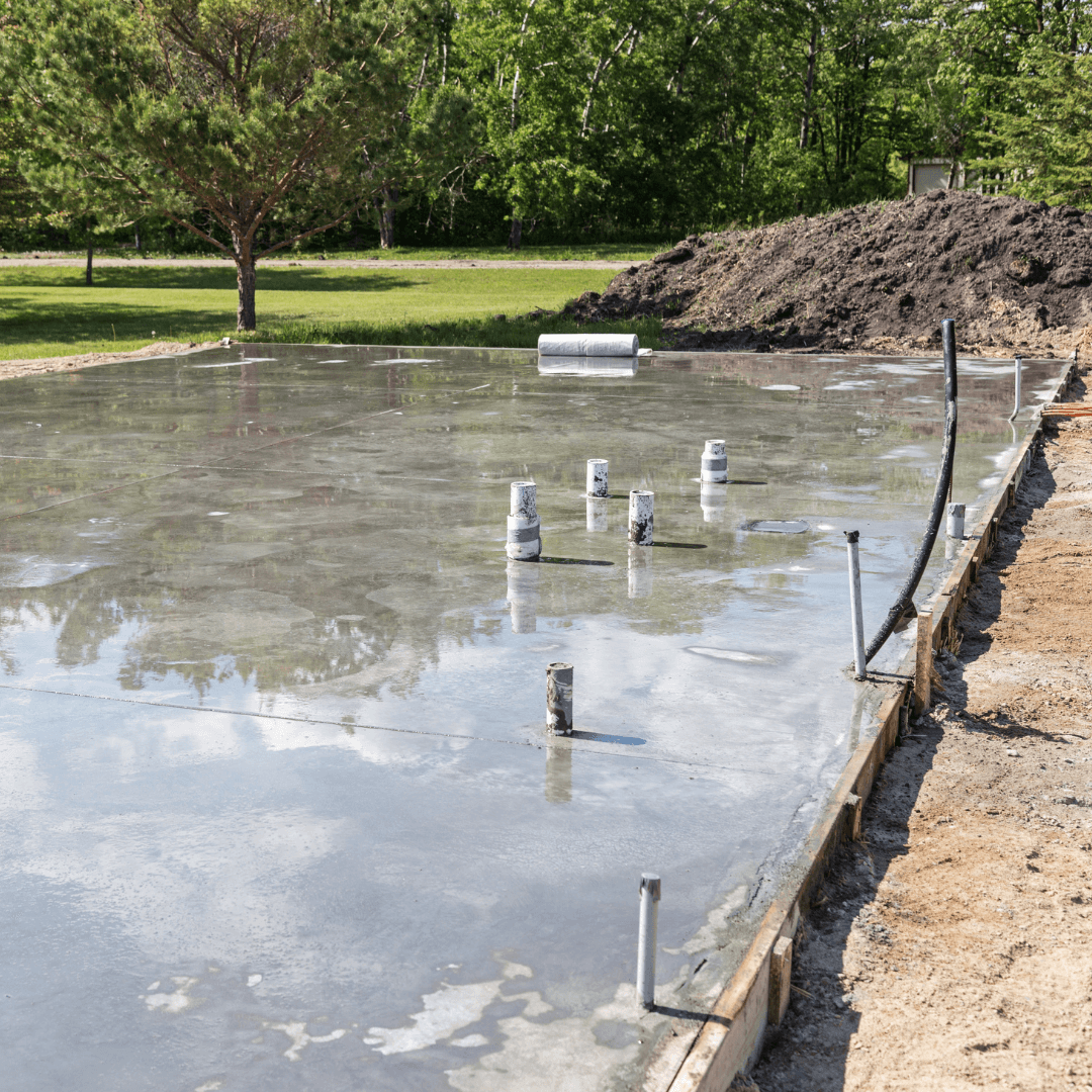 Concrete foundations